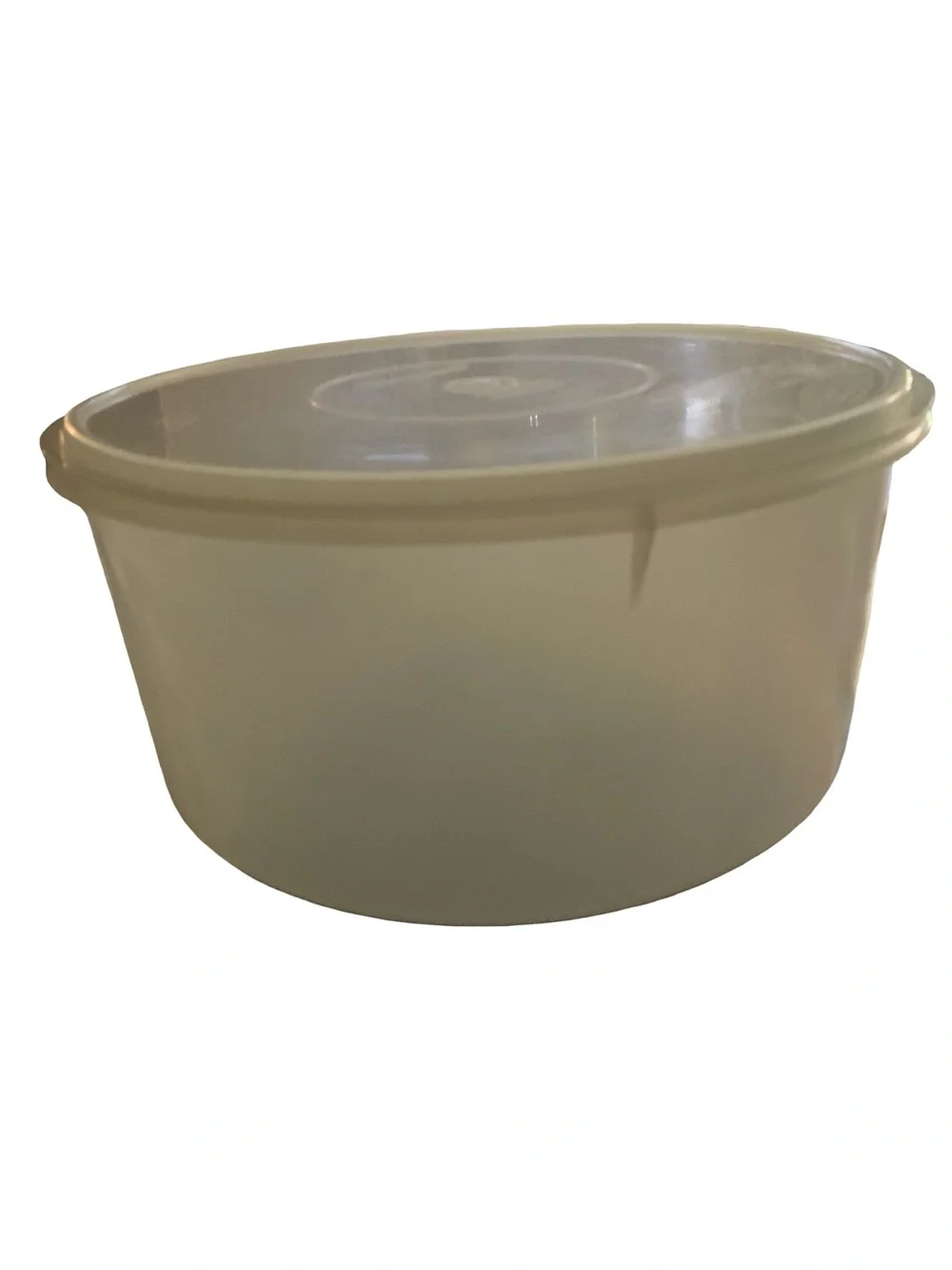 Vintage Tupperware Large Round Carry-All Cake Container 256 Seal 224
